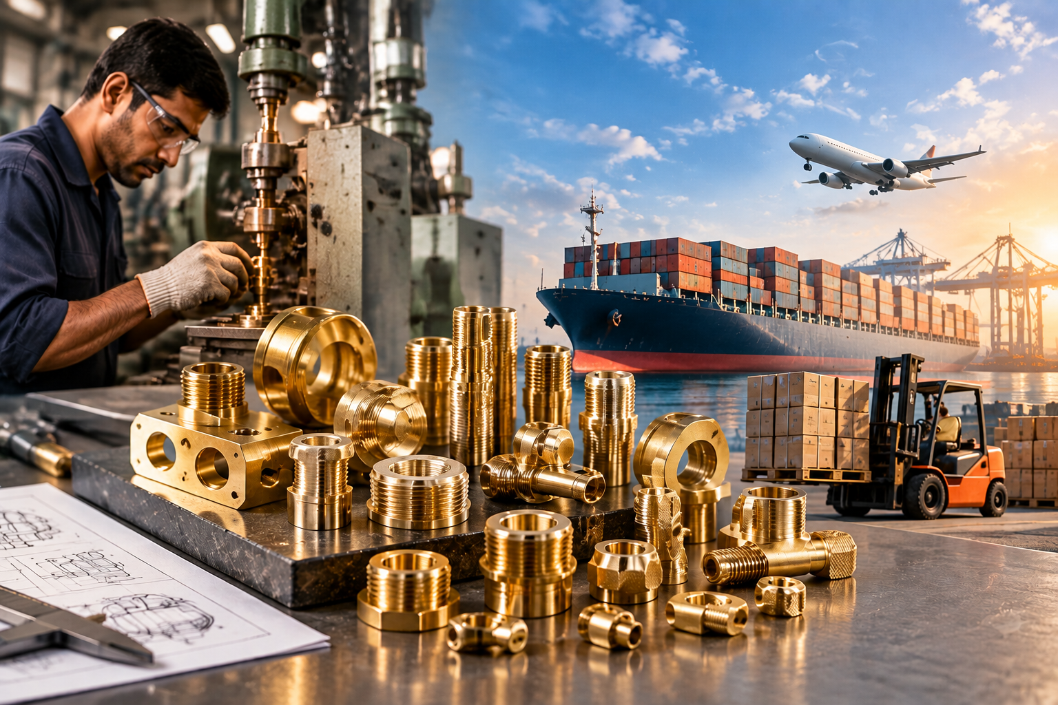 Why Indian Brass Manufacturers Are Preferred for Global Component Supply