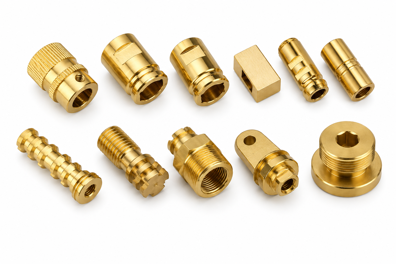 Brass Broach Component