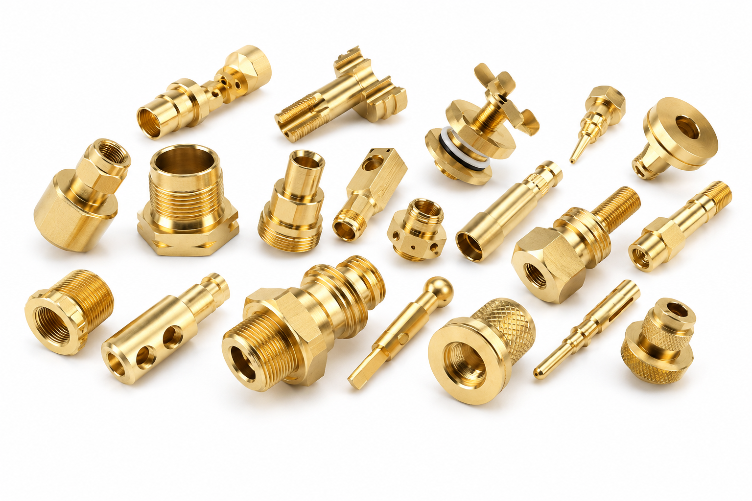 Turned components – view 2